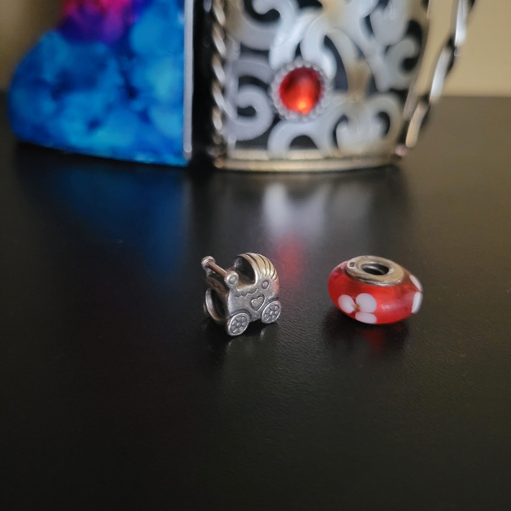 Original Set of 2 Pandora Charms!